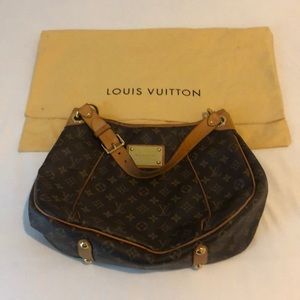 Louise Vuitton Monogram Canvas Galliera Bag